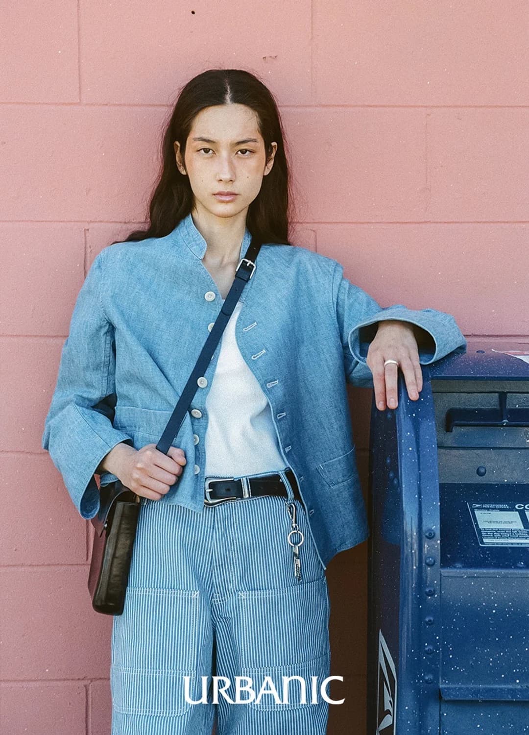 urbanic 30 Dolman jacket Chambray 상품이미지2