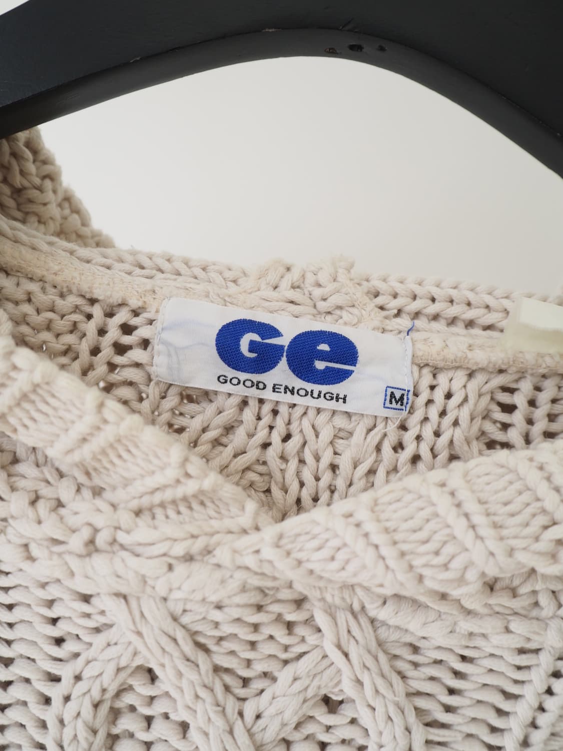 1990's GOOD ENOUGH knit hoodie  상품이미지6
