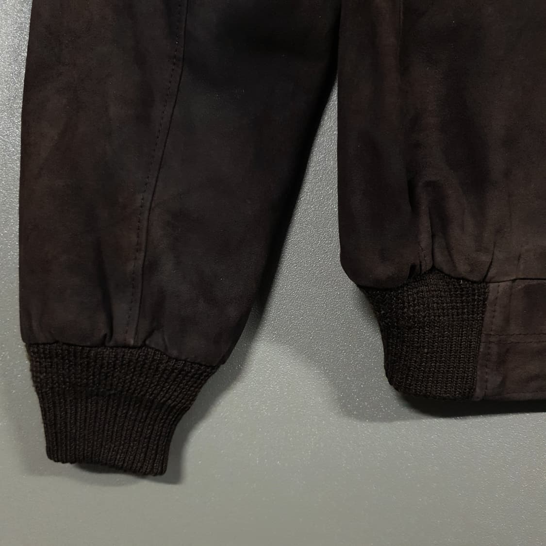 실측 XL) 70's Sears USA 시어스 스웨이드 레더 봄버 자켓 상품이미지5