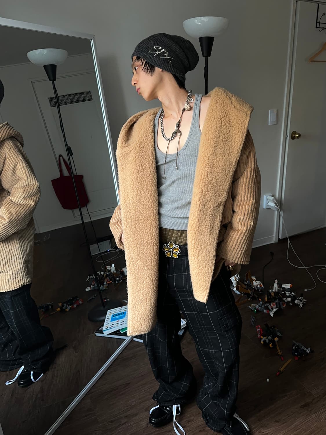 Indio 헤비 코듀로이 후디 자켓 상품이미지4