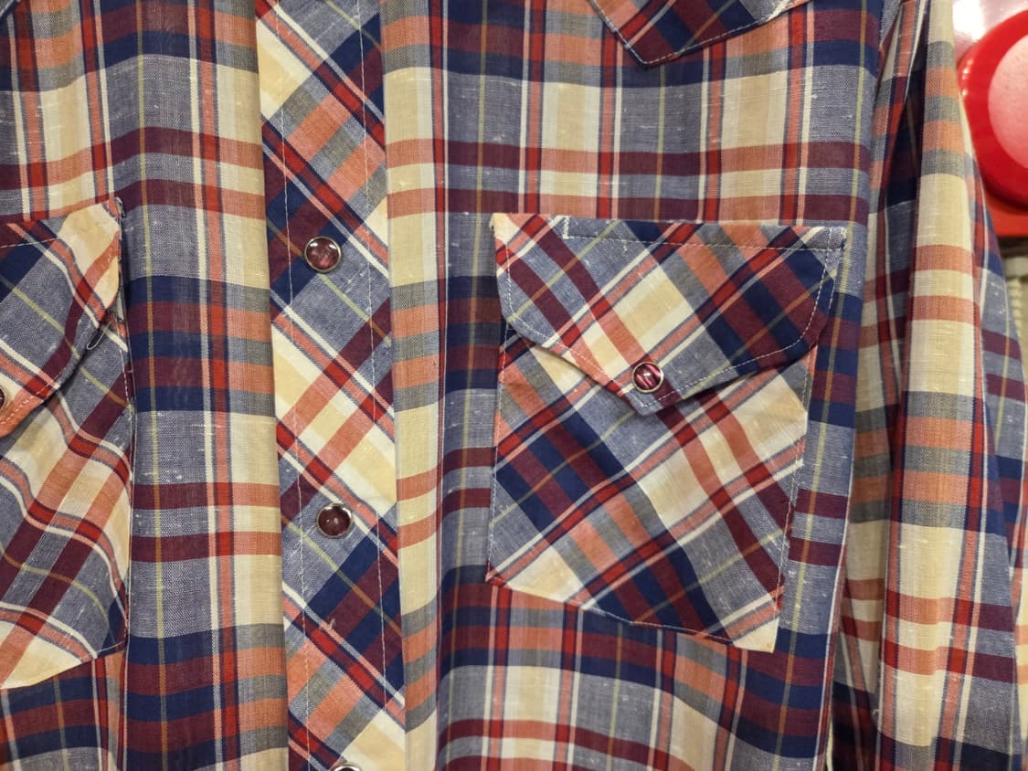 80'S 미제 웨스턴셔츠 상품이미지8