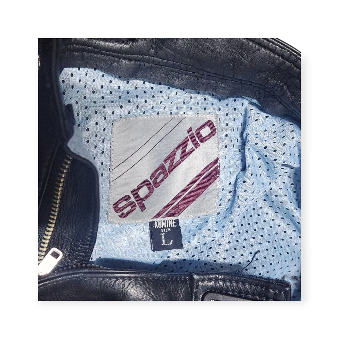 L)SPAZZIO 스파찌오 가죽팬츠 라이더팬츠 모터사이클 팬츠 무릎보호대 상품이미지3