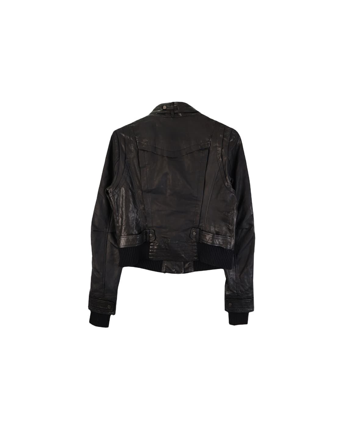 Jpn Black Sheepskin leather jacket 상품이미지4