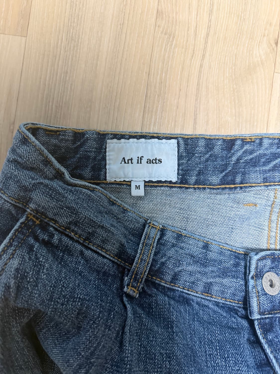 아트이프액츠 데님 팬츠 M 상품이미지3