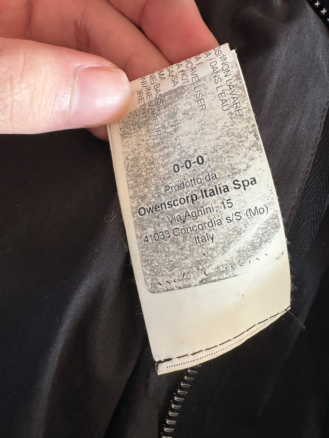 릭오웬스 뉴욕 블랙 코트 상품이미지4