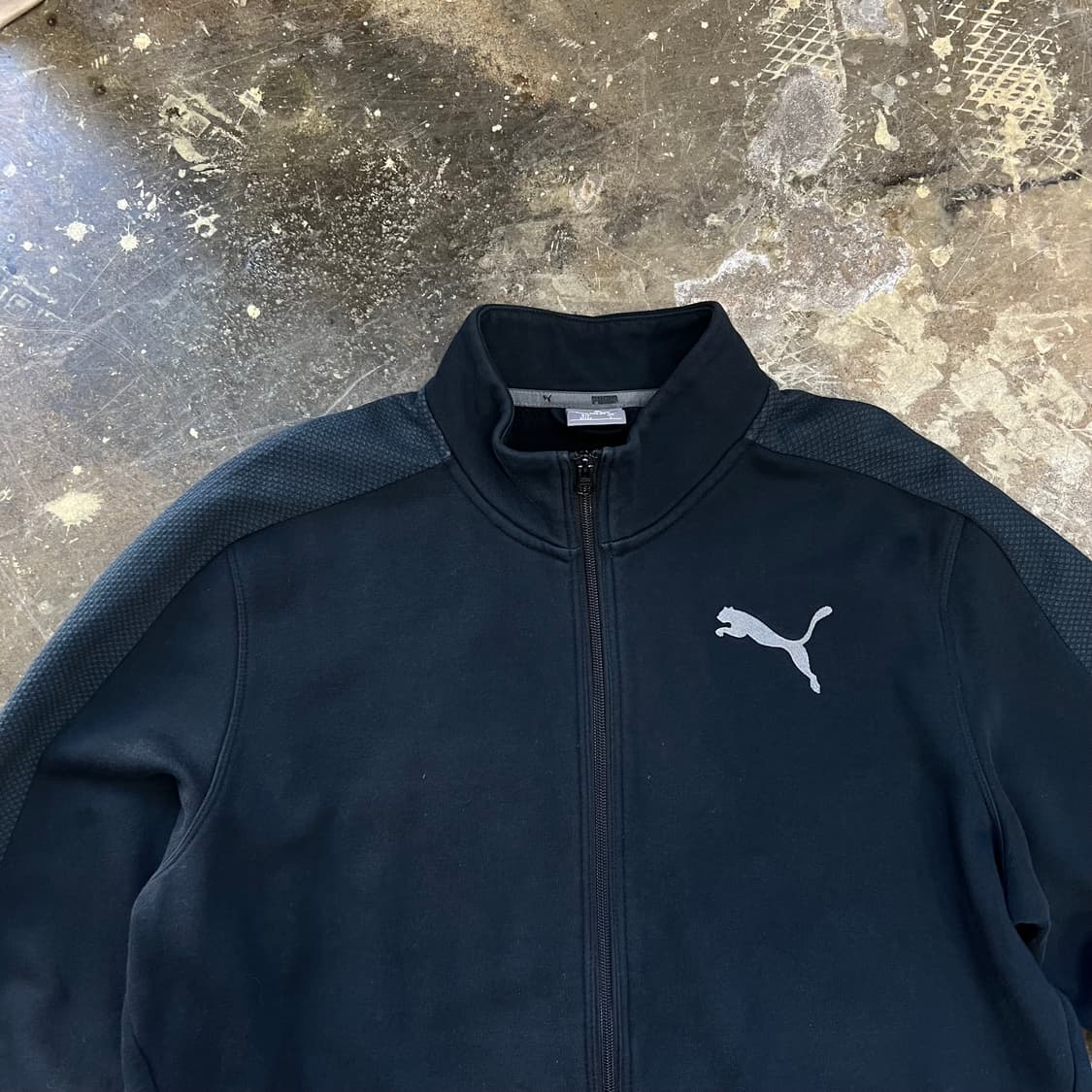 L) 푸마 코튼 트랙자켓 트랙탑져지 상품이미지2