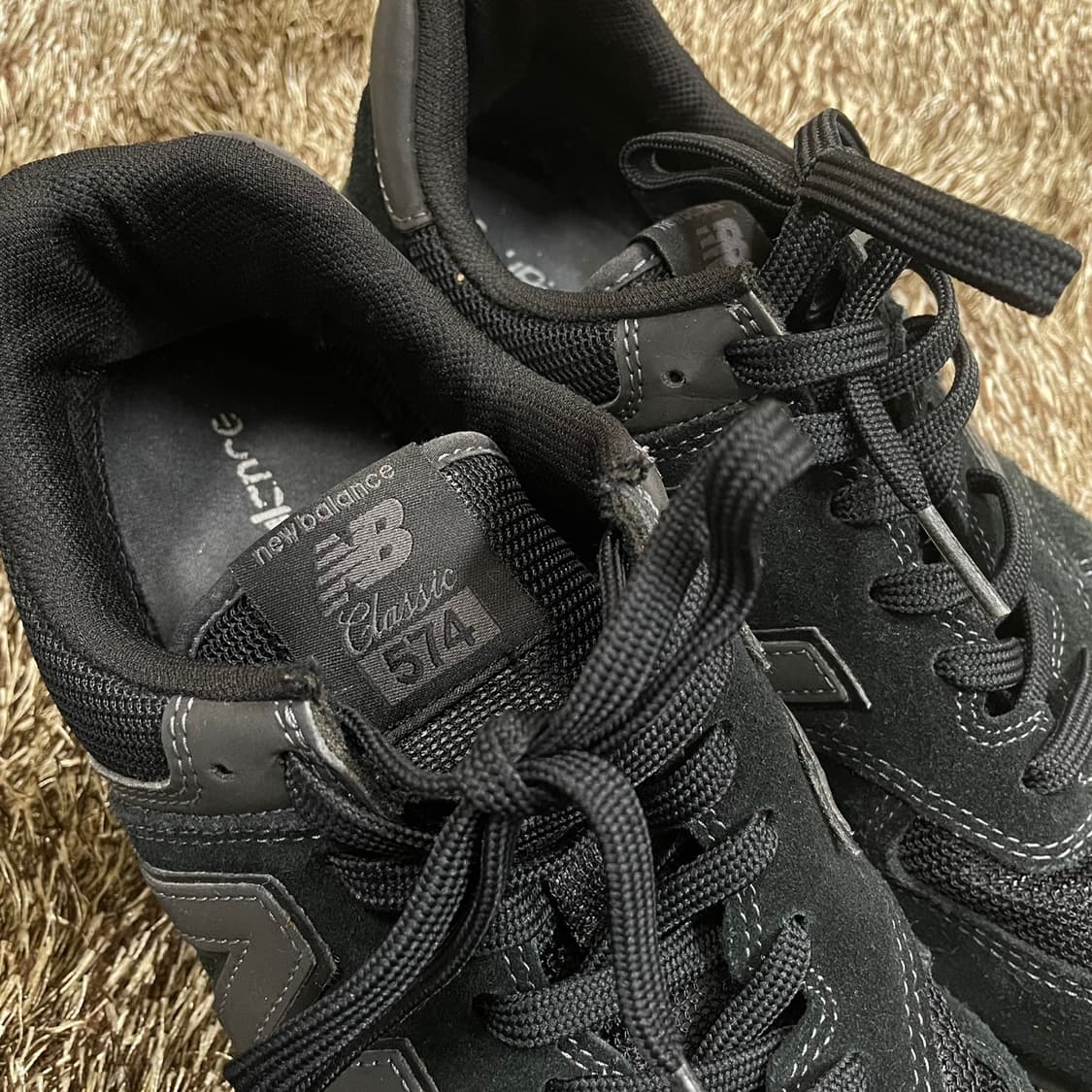 뉴발란스 New Balance 574 블랙 스니커즈 275 상품이미지6