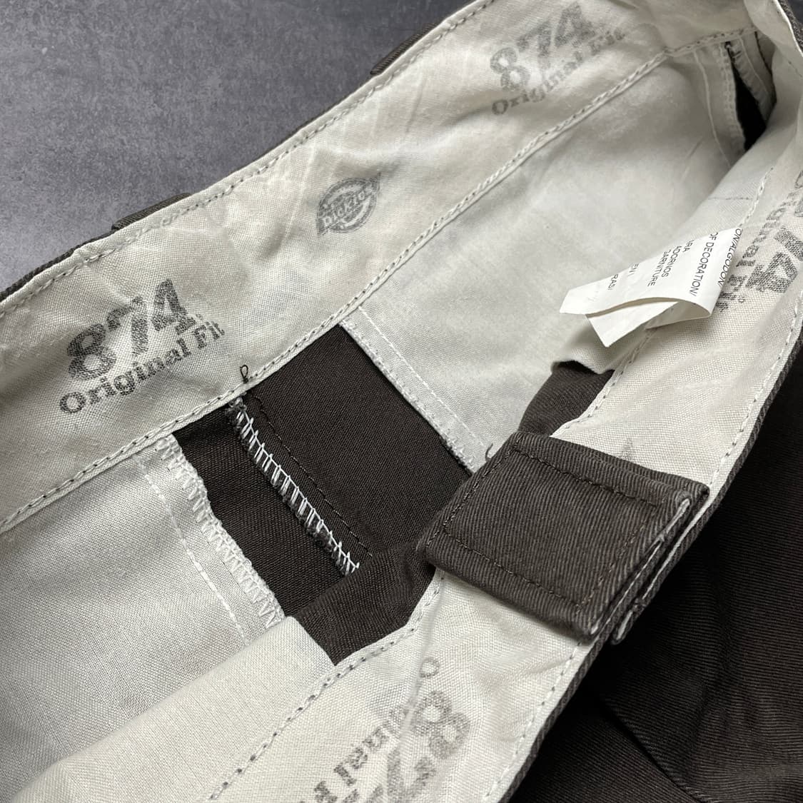DICKIES 디키즈874 빈티지 브라운 워크 팬츠 A01004 상품이미지9