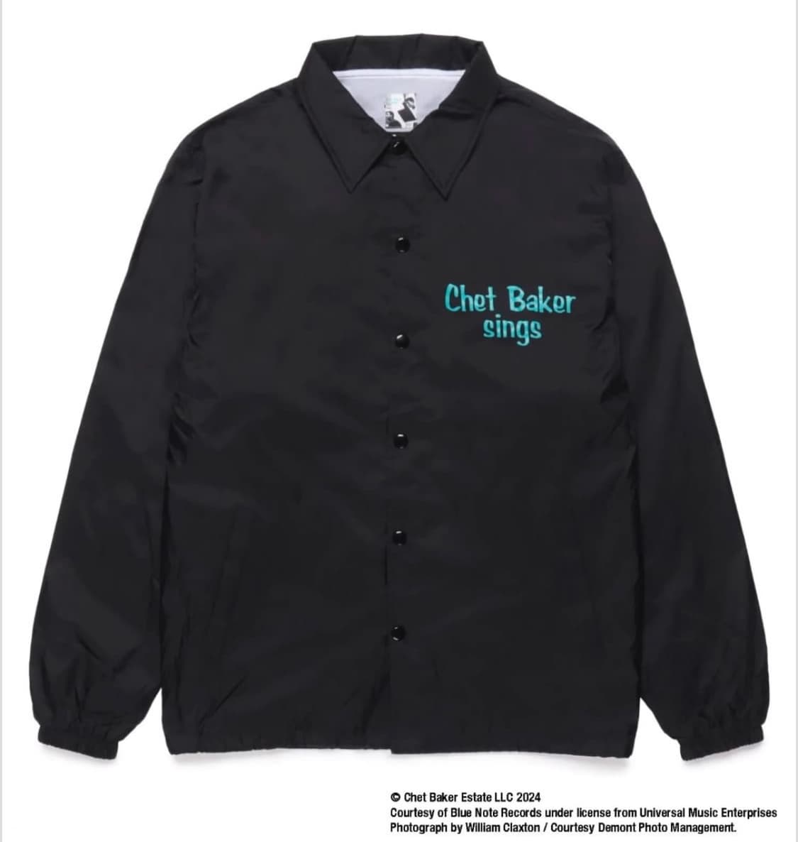 와코마리아 24fw 쳇베이커 Chet Baker 코치 자켓 L 상품이미지2