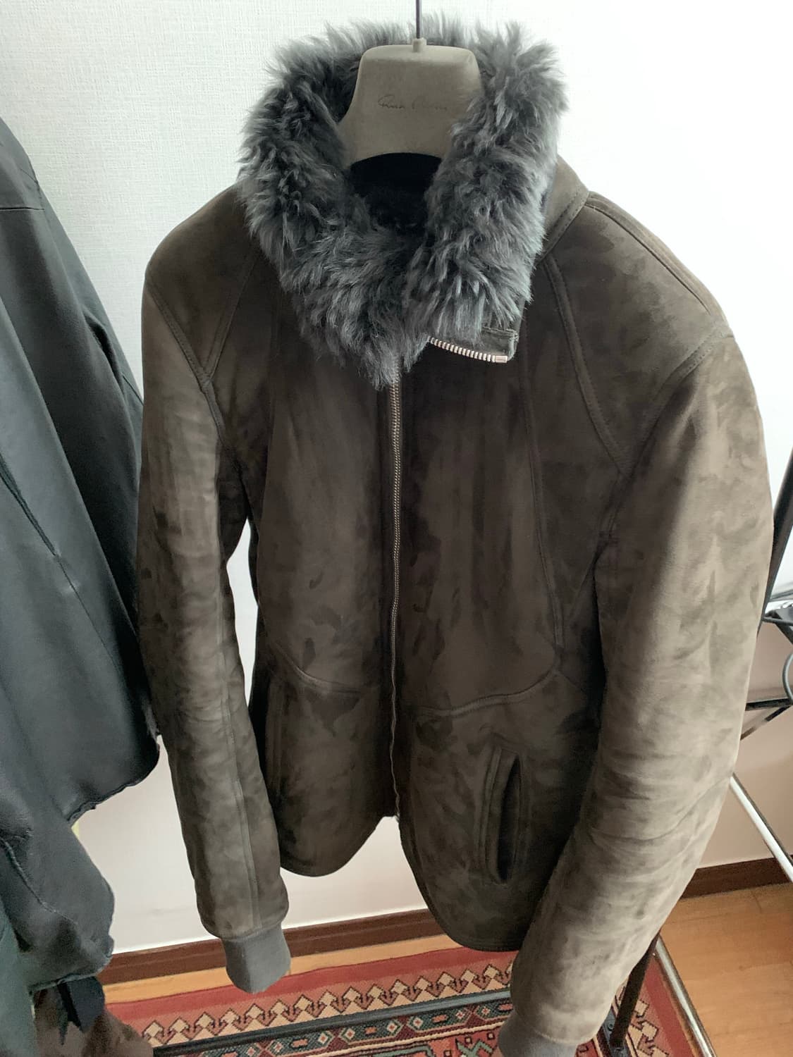 릭오웬스 인타르시아 퍼 자켓 상품이미지2