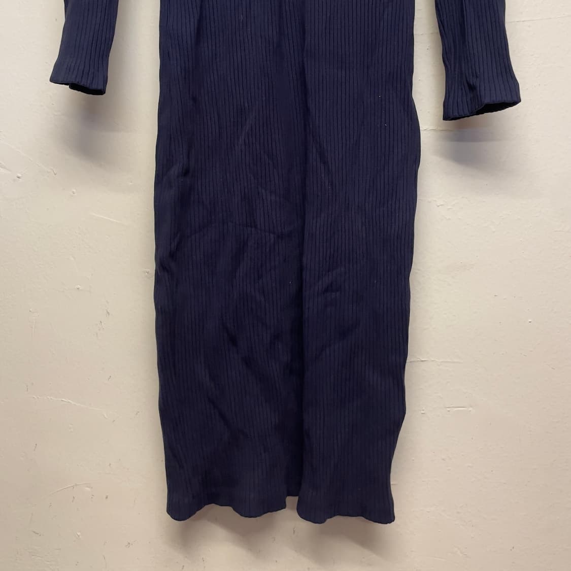 폴로 랄프로렌 (우먼) 레이스 업 네이비 롱 원피스   상품이미지4