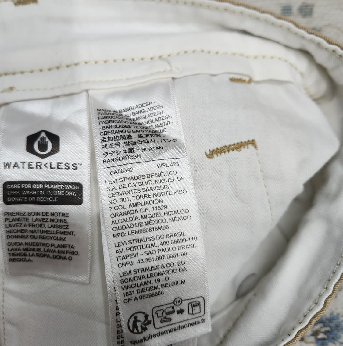 리바이스 치노 하프 팬츠 31사이즈 상품이미지4