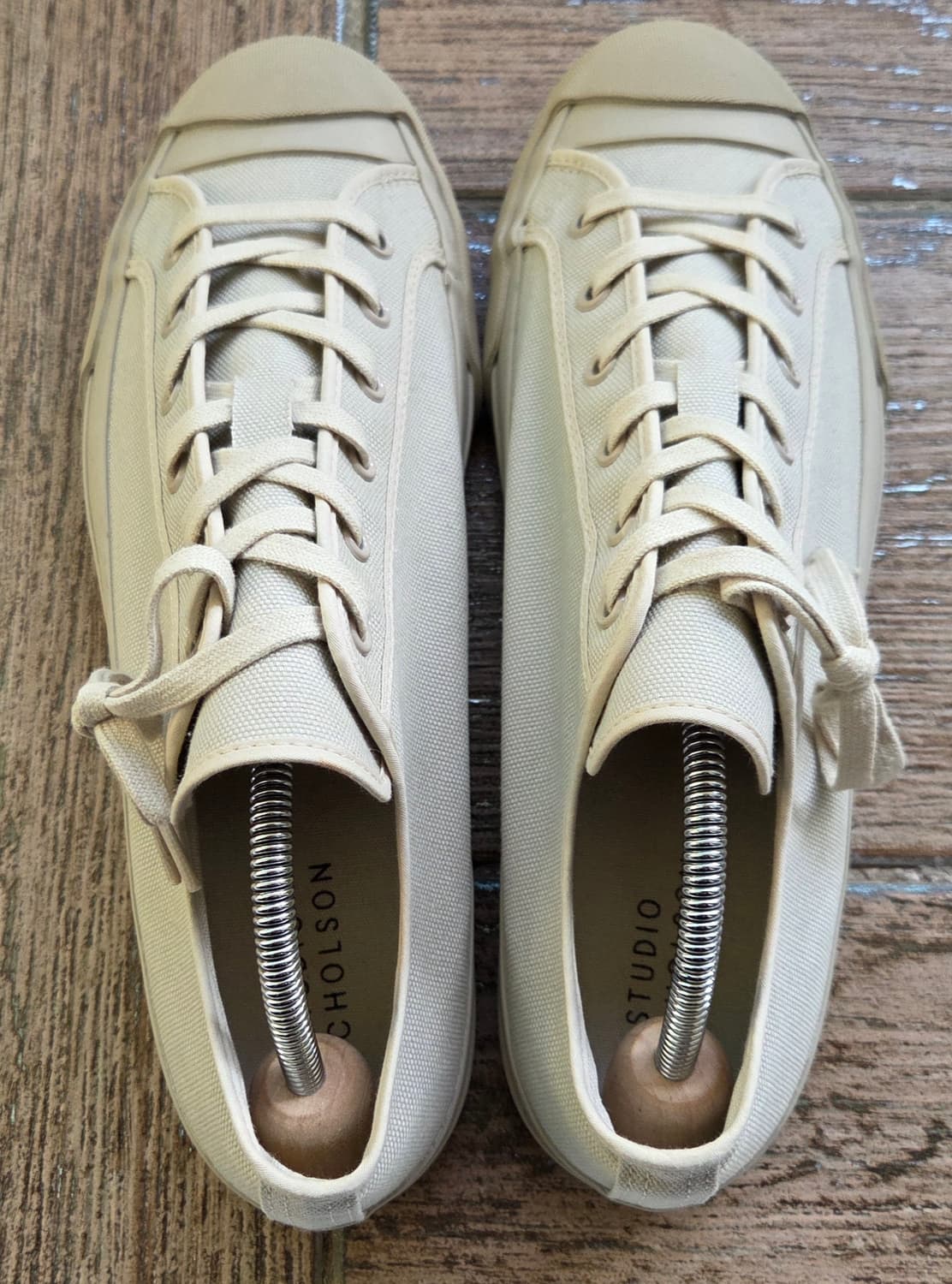 스튜디오니콜슨 X 문스타 메리노 스니커즈 도브컬러 260 상품이미지4