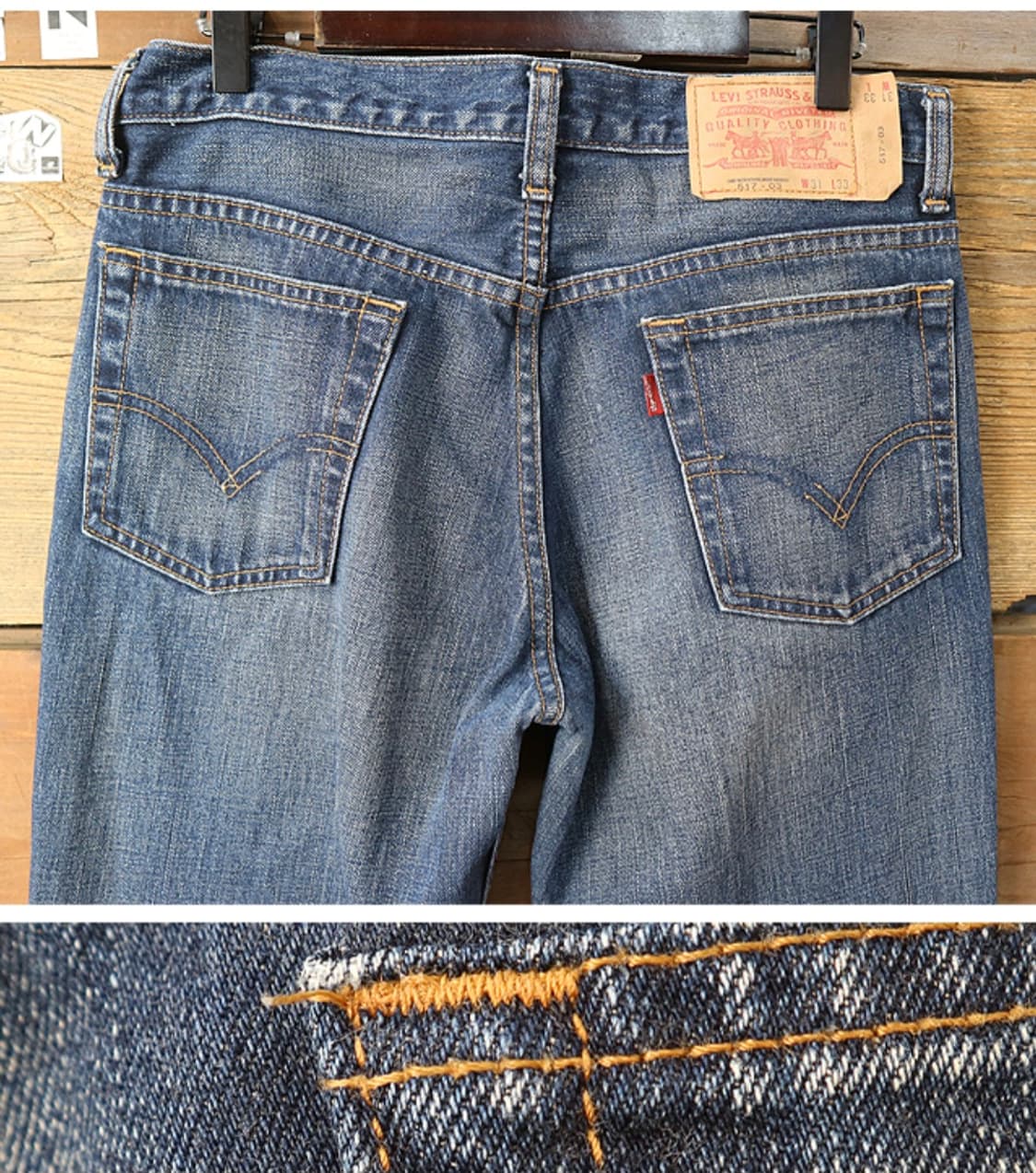 일본판 02S LEVIS 리바이스 03 517 부츠컷 데님 30 상품이미지5