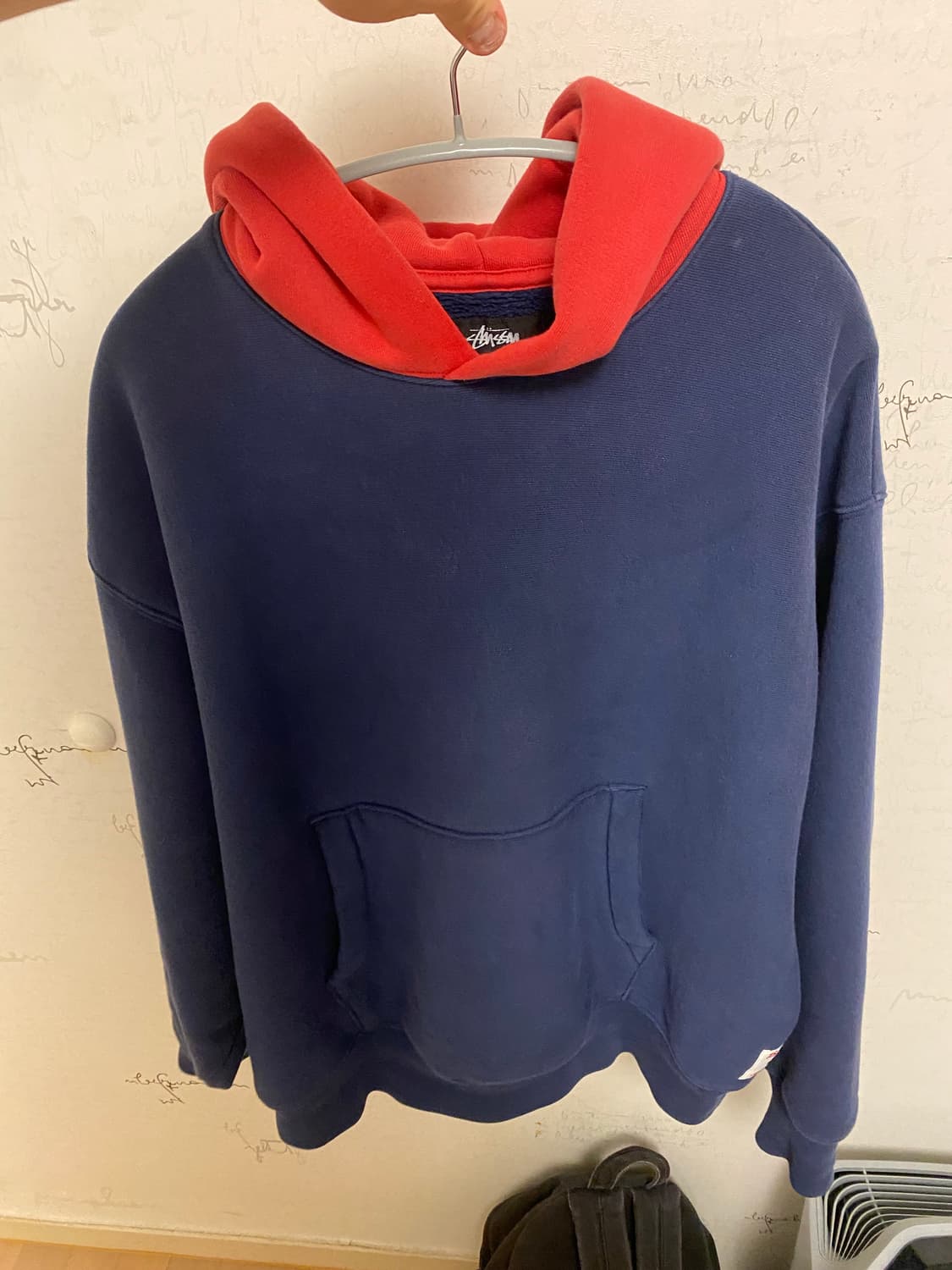 스투시 투톤 후디 M 상품이미지1