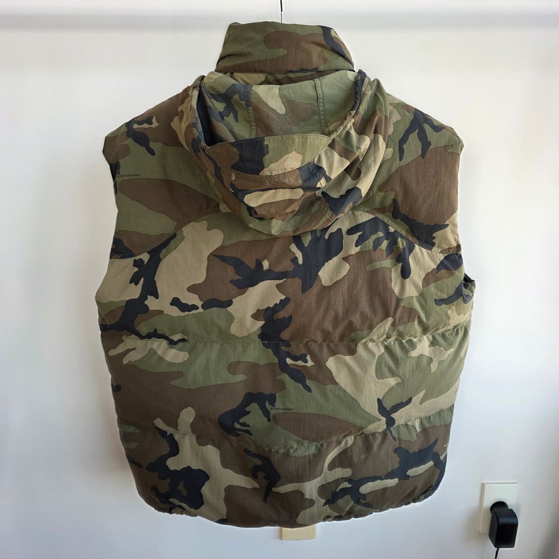 일본판 노스페이스 700 센터로고 눕시조끼 카모XXL(110)
 상품이미지4