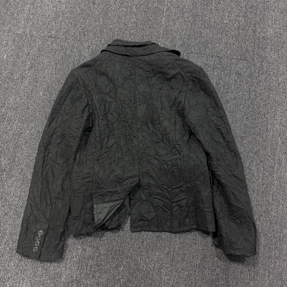 트리콧 꼼데가르송 레이어드 링클 자켓 상품이미지5