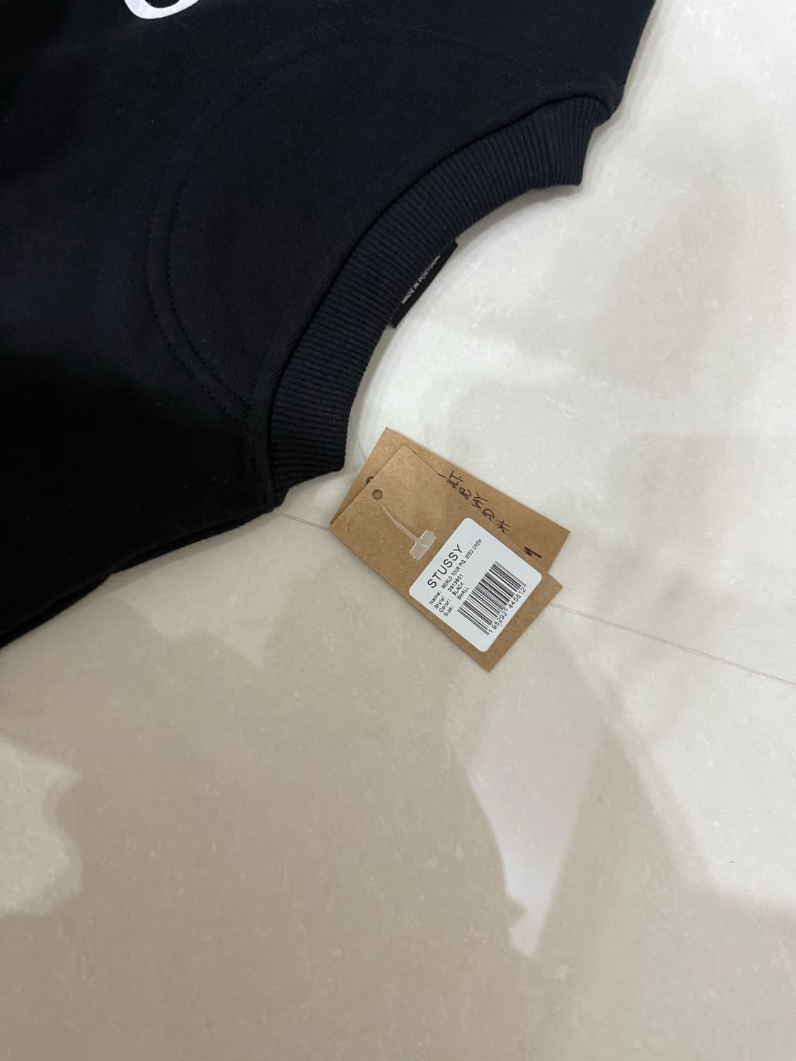 스투시 월드투어 맨투맨 정품 판매합니다 상품이미지3