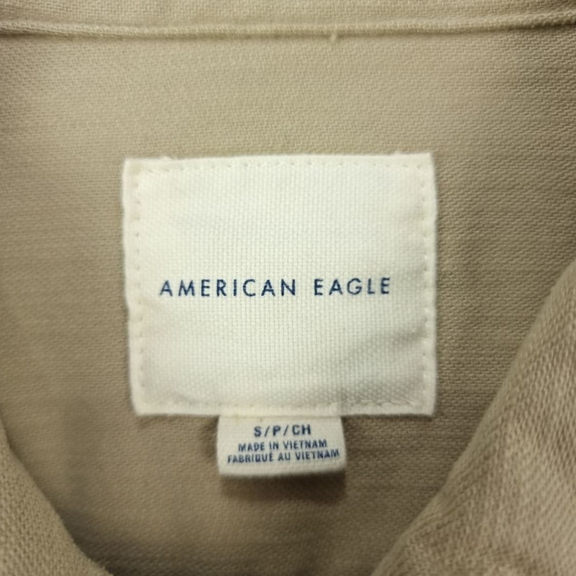 [아메리칸이글] 밀리터리 투포켓 셔츠 베이지 M19377 상품이미지6