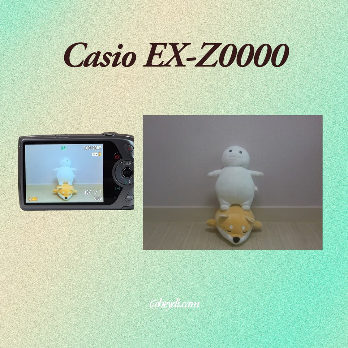 (로제, 모카, 아일릿) 카시오 EX-Z2000 실버 상품이미지4