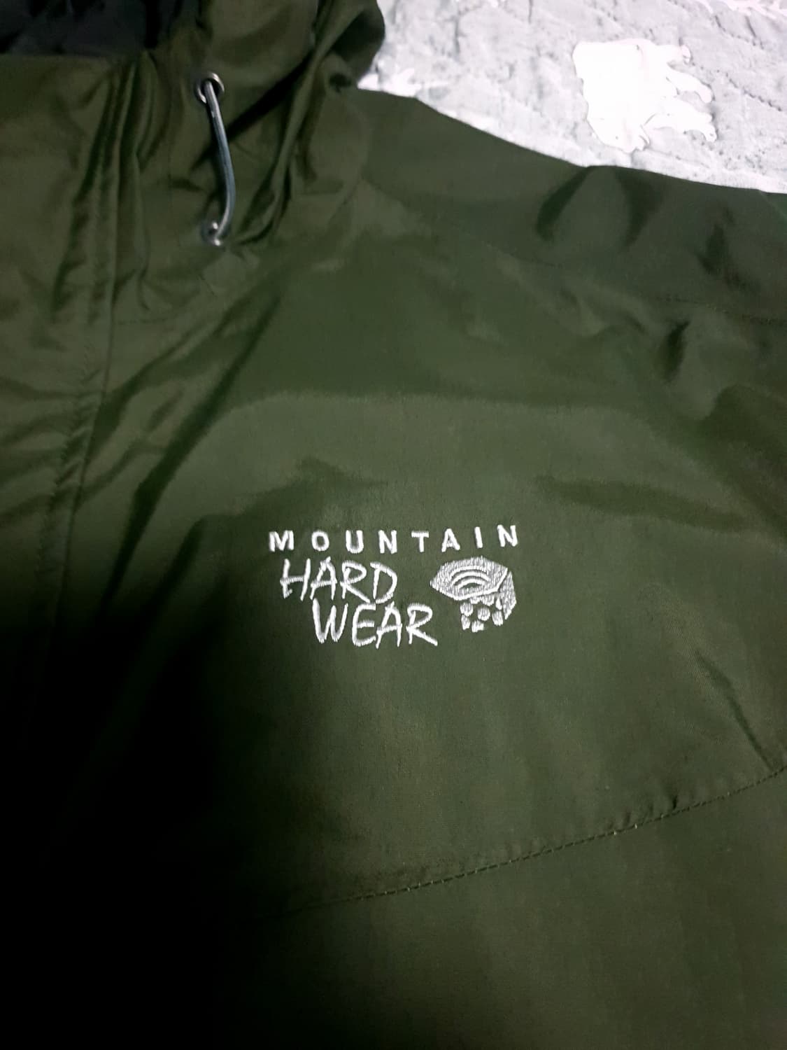 마운틴하드웨어 드라이큐 고프코어 바람막이 자켓 카키 (M) 상품이미지2