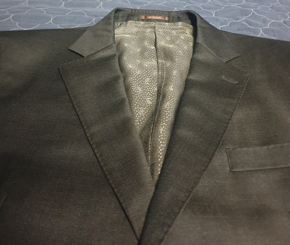 (인디안) 브루노바피 골든텍스 실크 블렌드 클래식 블레이저 (105) 상품이미지2