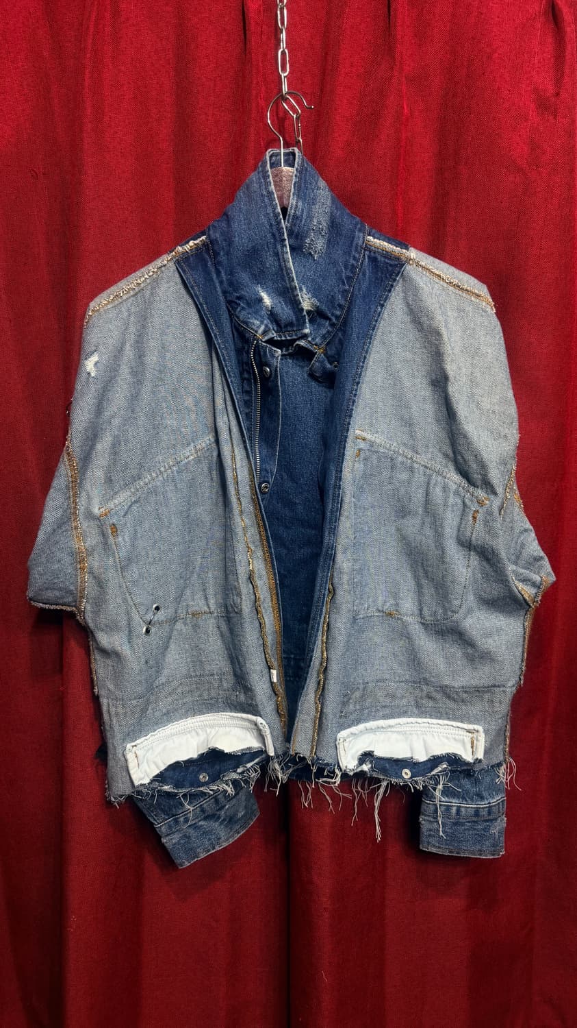 자라 리폼 데님 자켓 L 상품이미지6