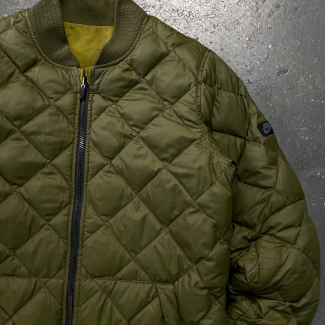 100 나이키 리버시블 퀼팅 다운 패딩  상품이미지2