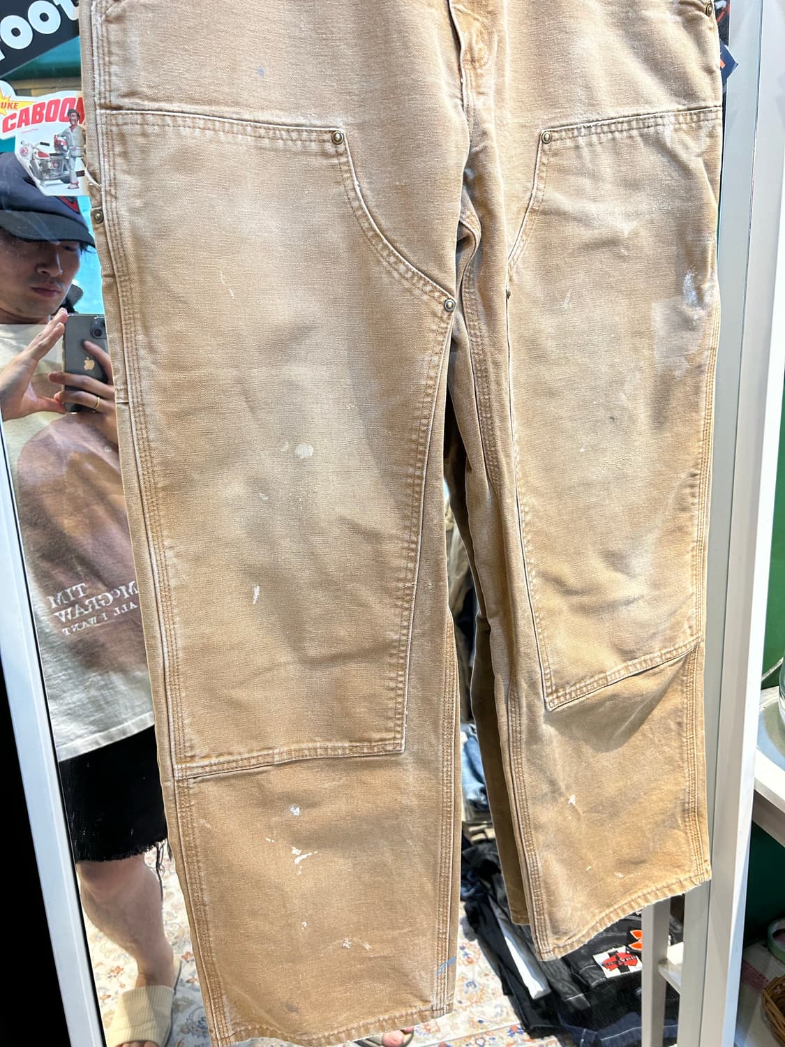 칼하트더블니 된장34in 상품이미지3