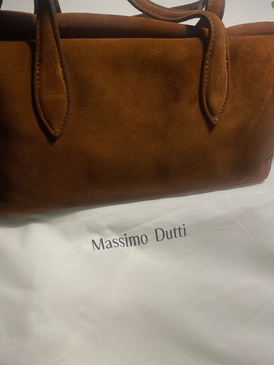 새상품🤎마시모두띠 가방 스웨이드 레더 웨스트 새치엘 백 새상품 상품이미지2