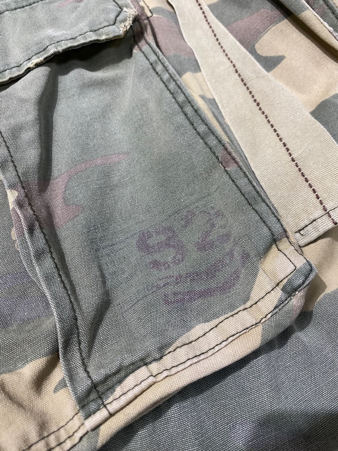 [M] Abercrombie 아베크롬비 카모플라쥬 카고 와이드 팬츠 상품이미지4