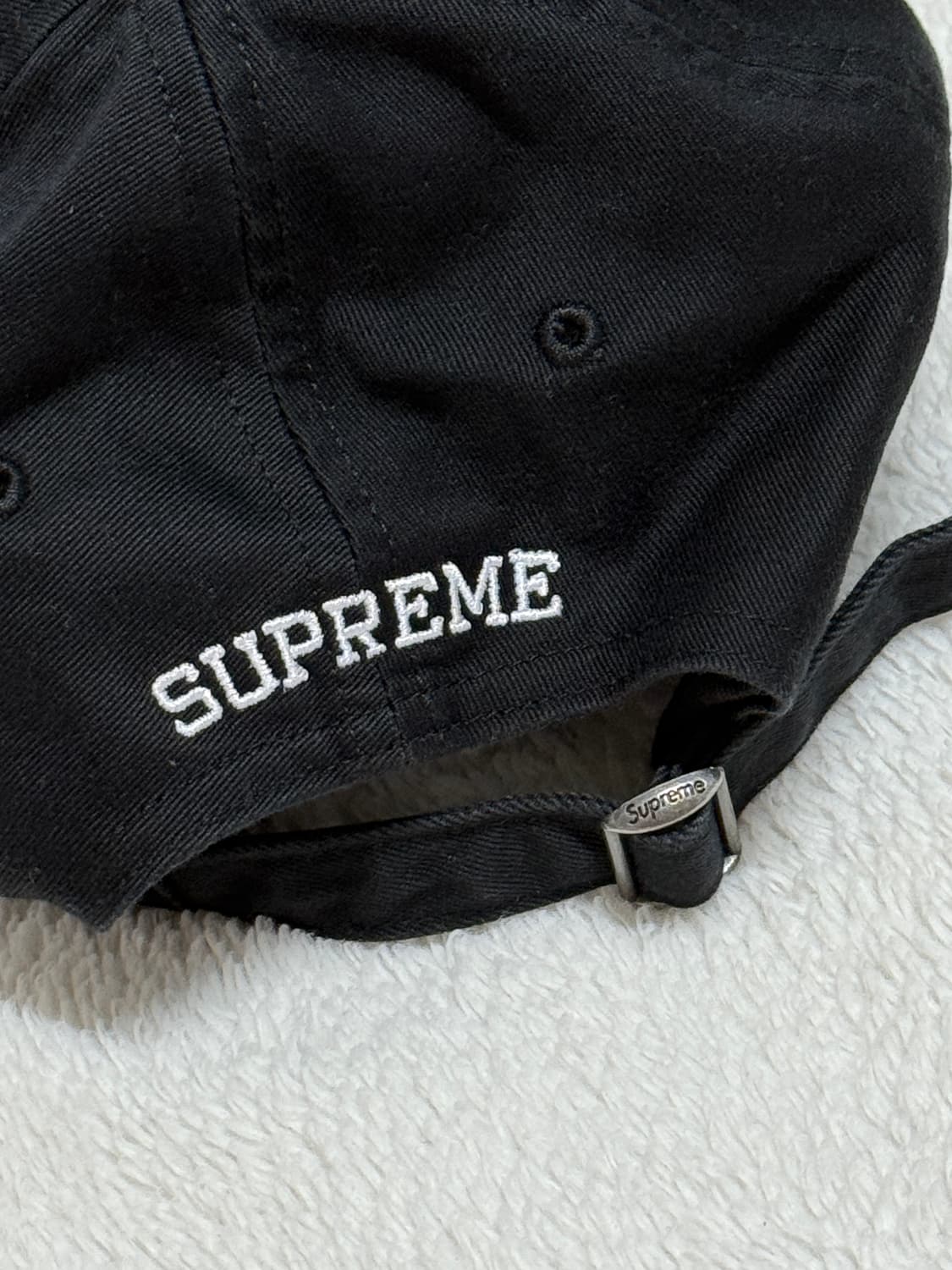 슈프림 뉴욕 아크 6패널 캡모자 블랙 상품이미지3