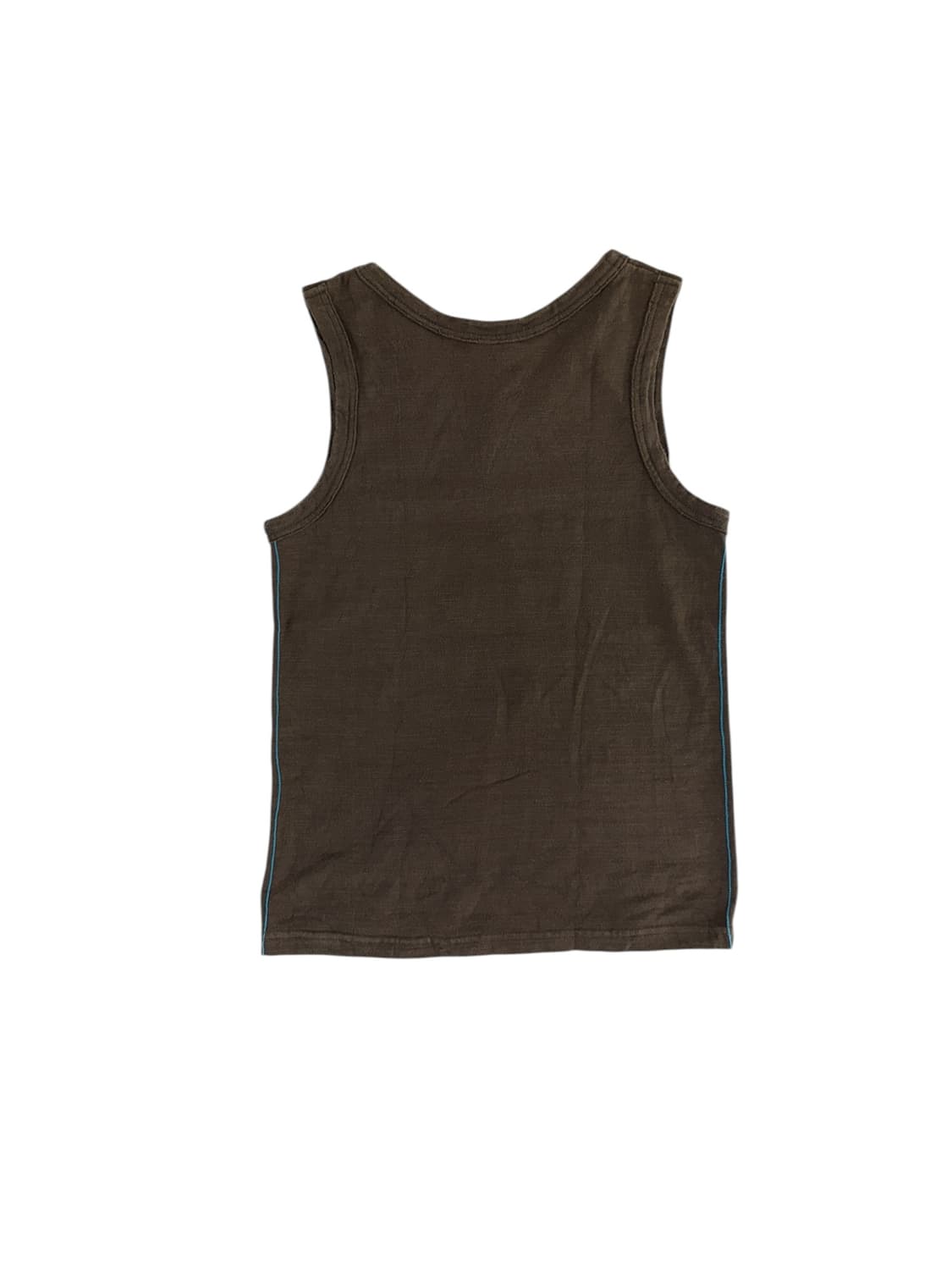 Japan vintage 브라운 슬리브리스 상품이미지2