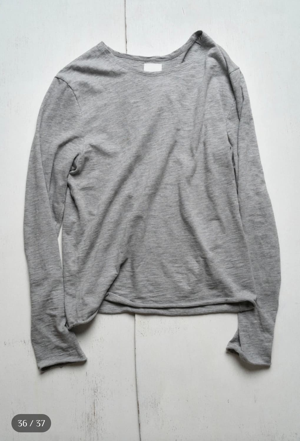 (1) mono prive Textured Roll Long Sleeve 상품이미지1