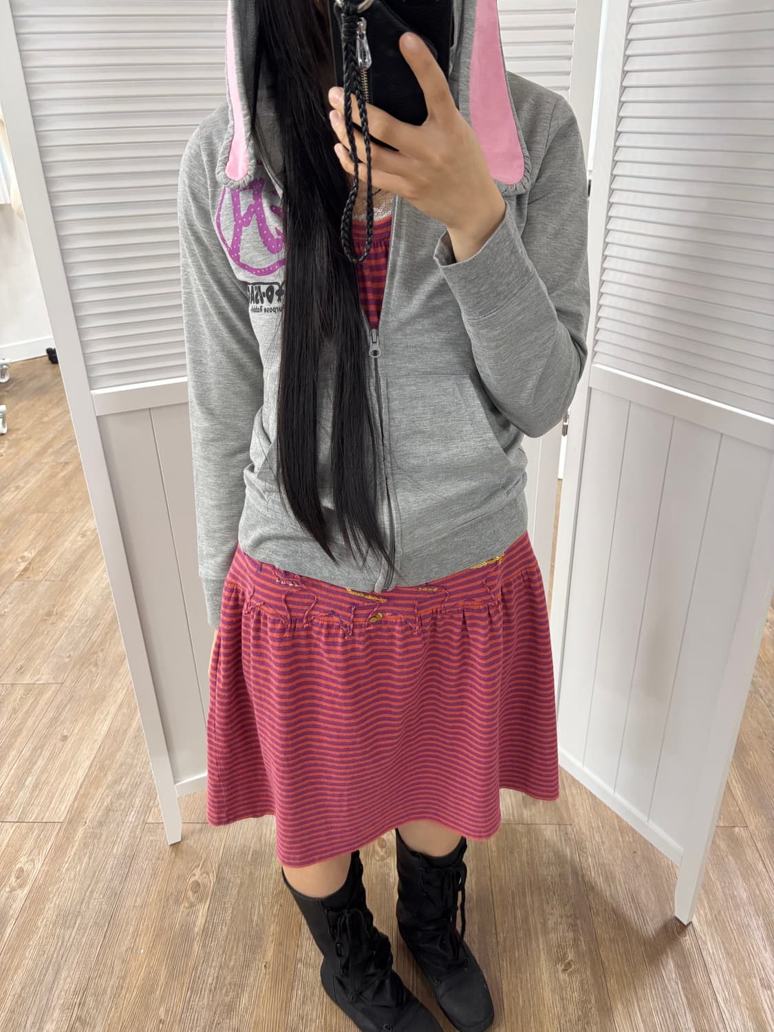 범용토끼 후드집업 상품이미지7