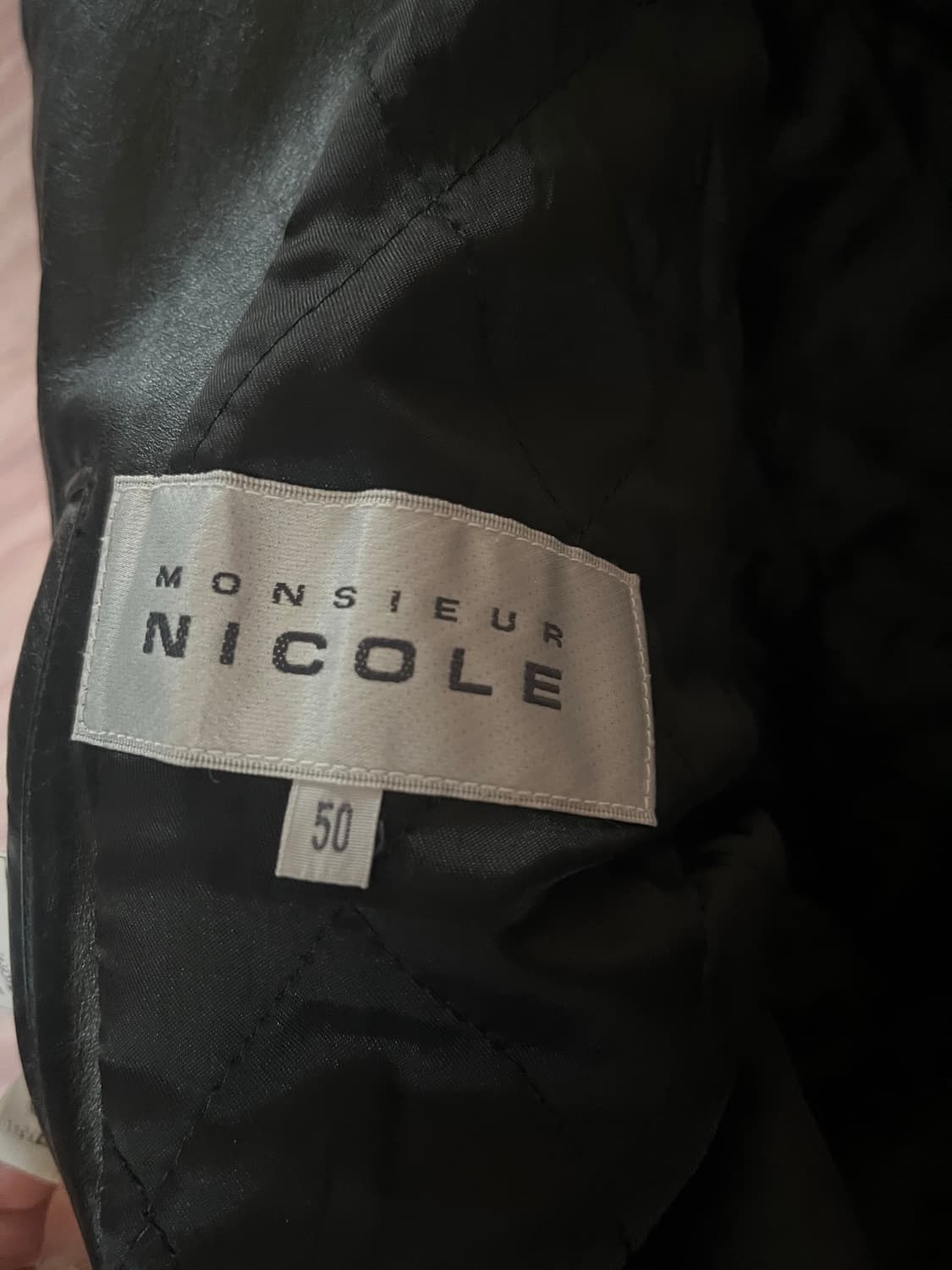 무슈니콜 소가죽 카코트 상품이미지4