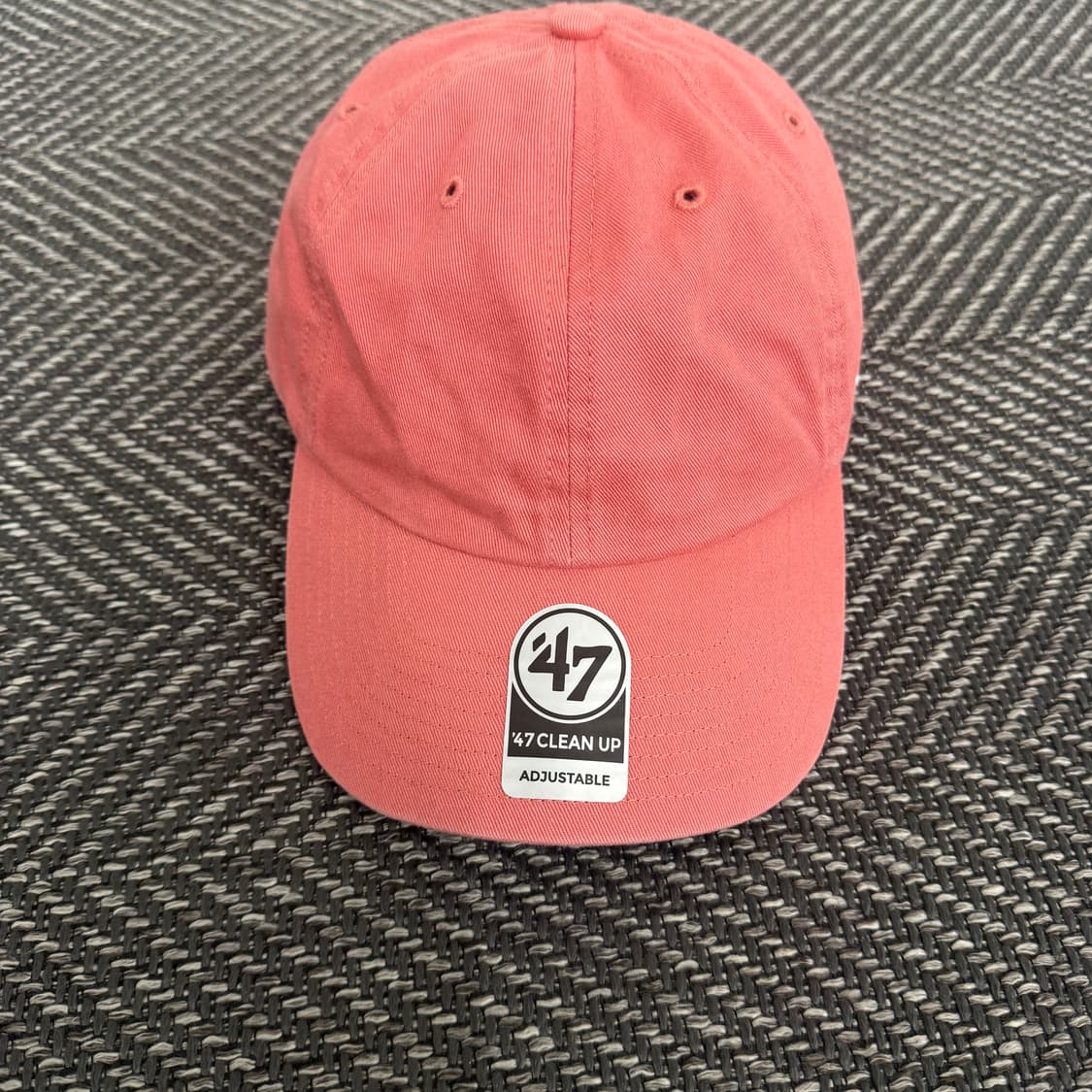 47브랜드 클린업 캡 모자 코랄 상품이미지1