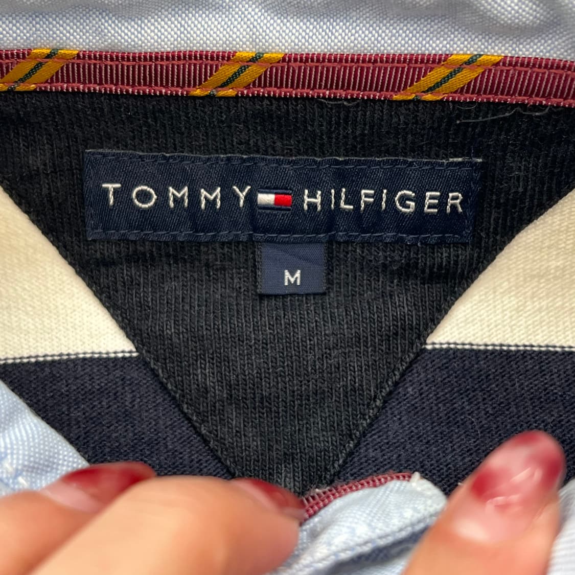 타미힐피거 럭비 티셔츠 r2795 상품이미지6