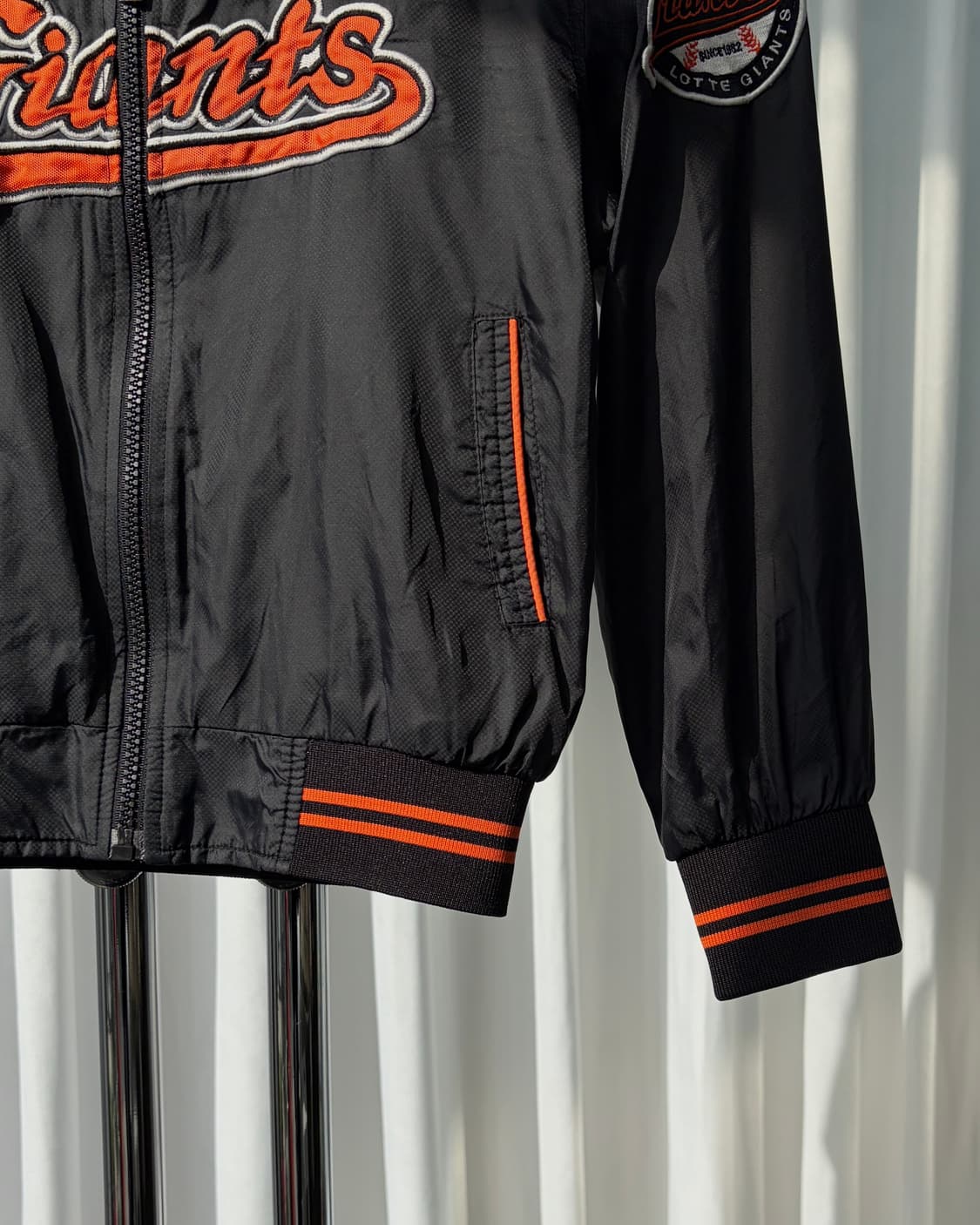 [7호]롯데 자이언츠 키즈 춘추용 베이스볼 바람막이 자켓 상품이미지3