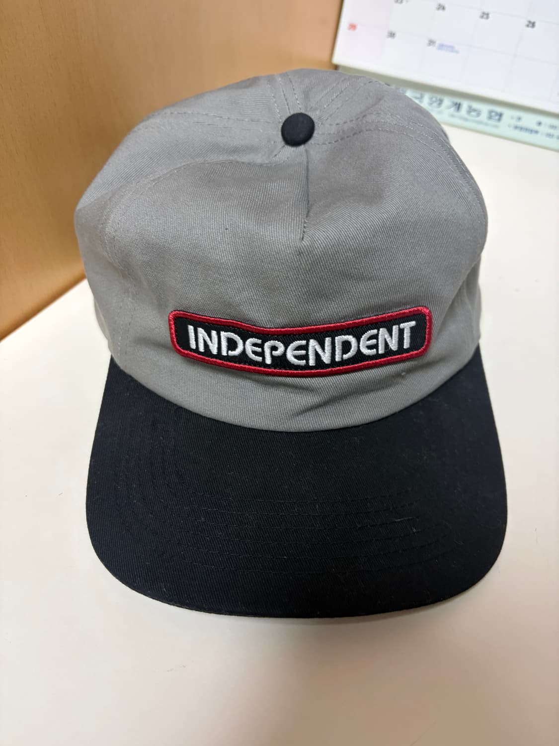 빈티지 기본로고 인디펜던트 스냅백 상품이미지2