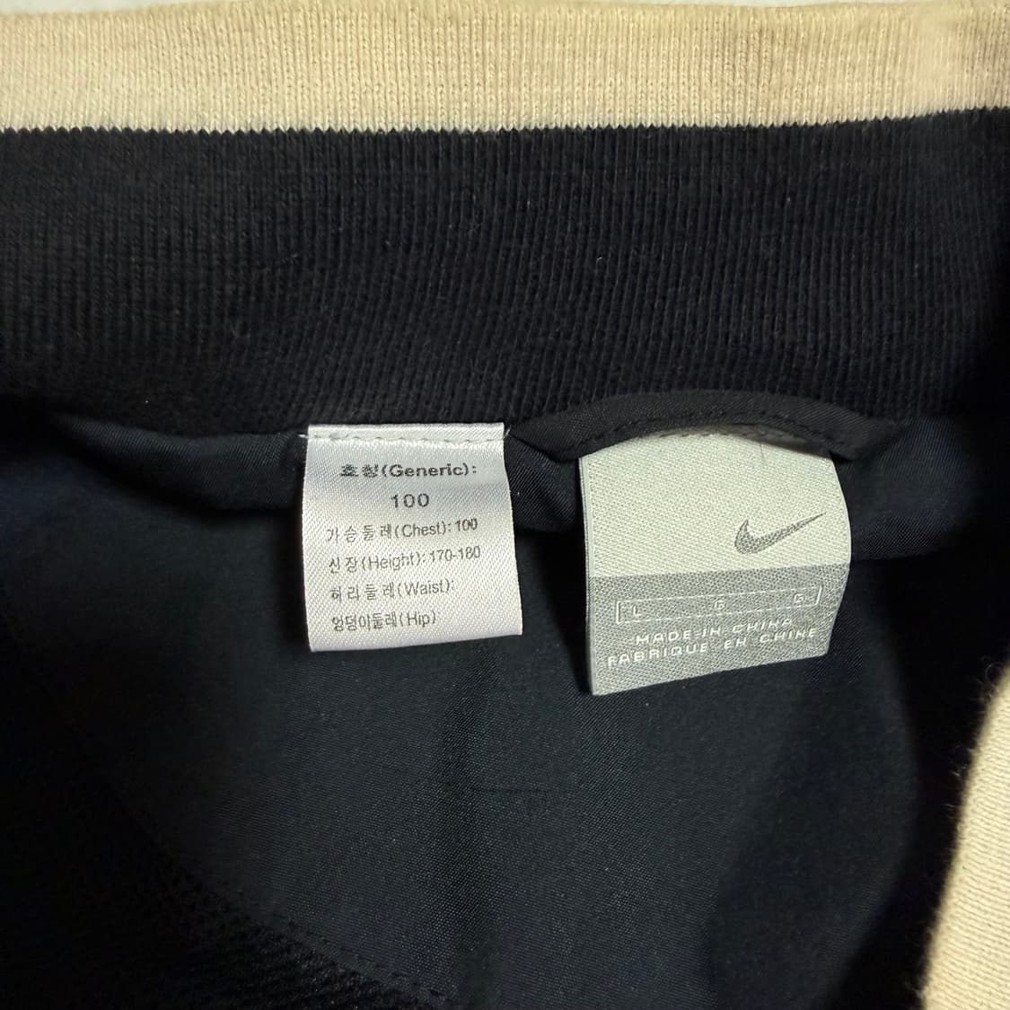 [100] 00s 나이키 올드스쿨 백로고 바람막이자켓 상품이미지4