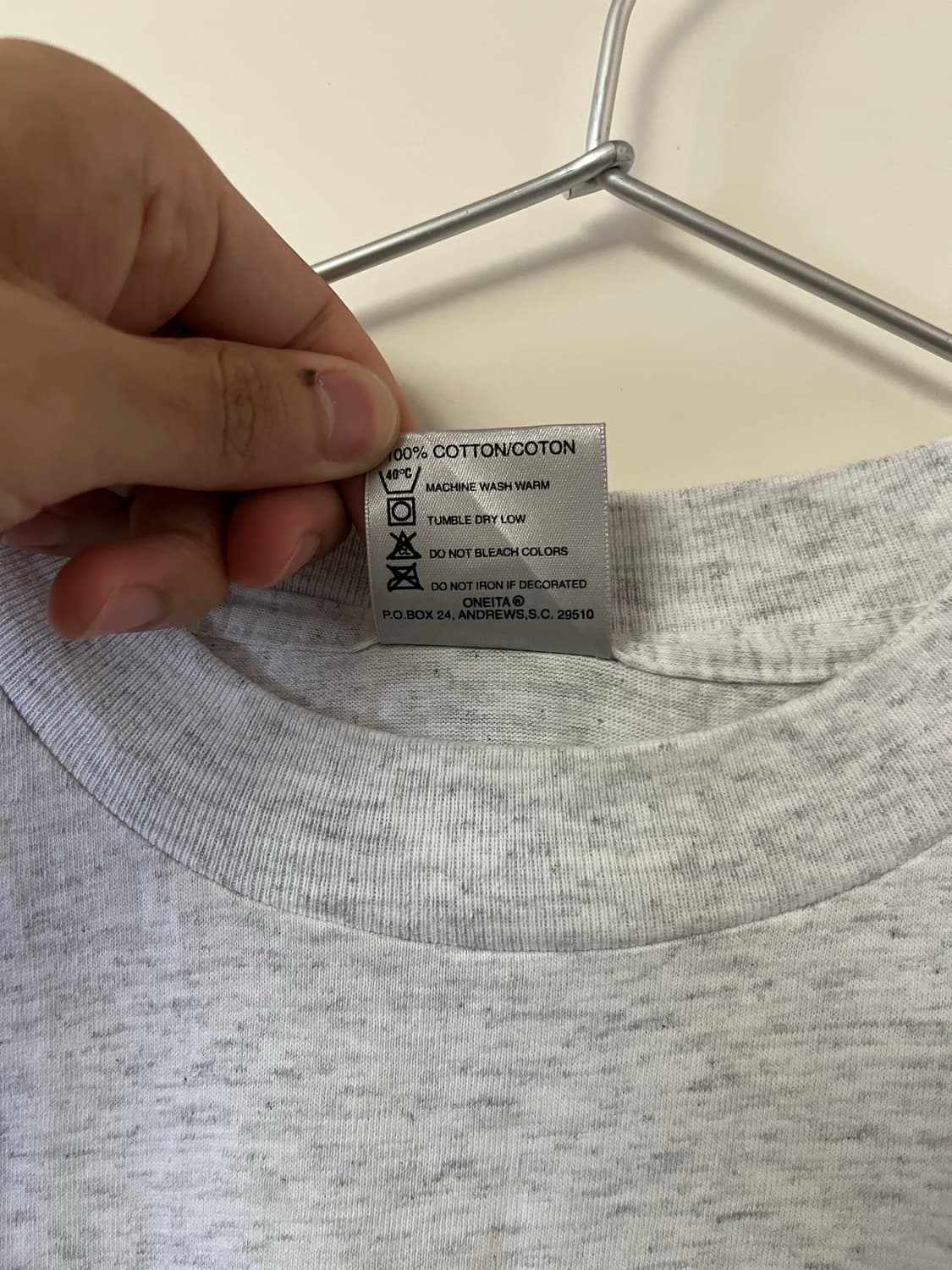Oneita printing t shirts 상품이미지6