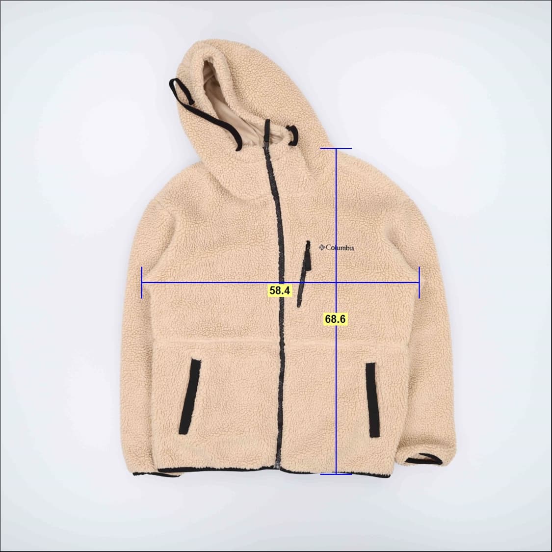 [M] 컬럼비아 후드 후리스자켓 1217J2 상품이미지5