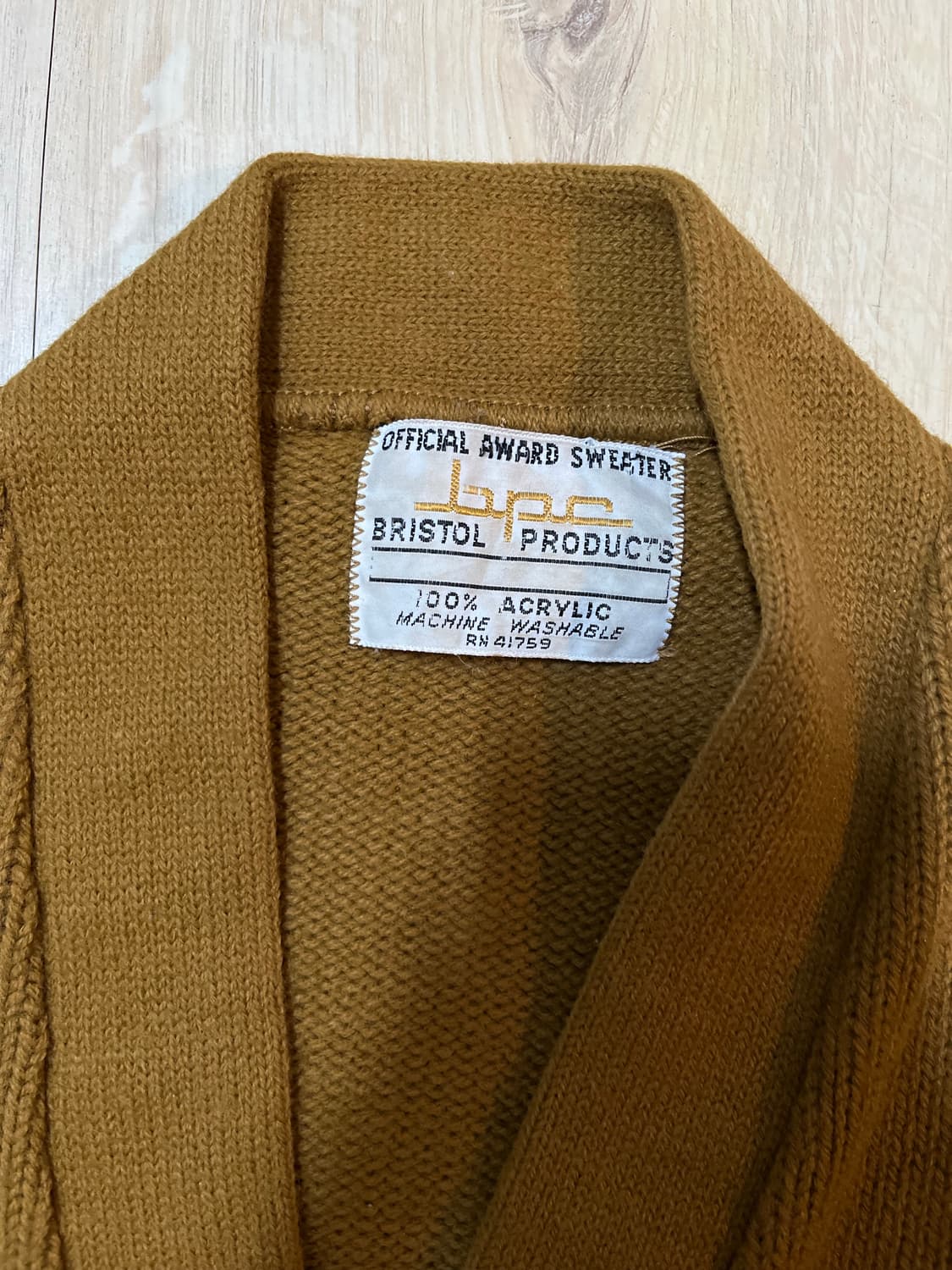 70s 레터맨 스웨터 상품이미지2