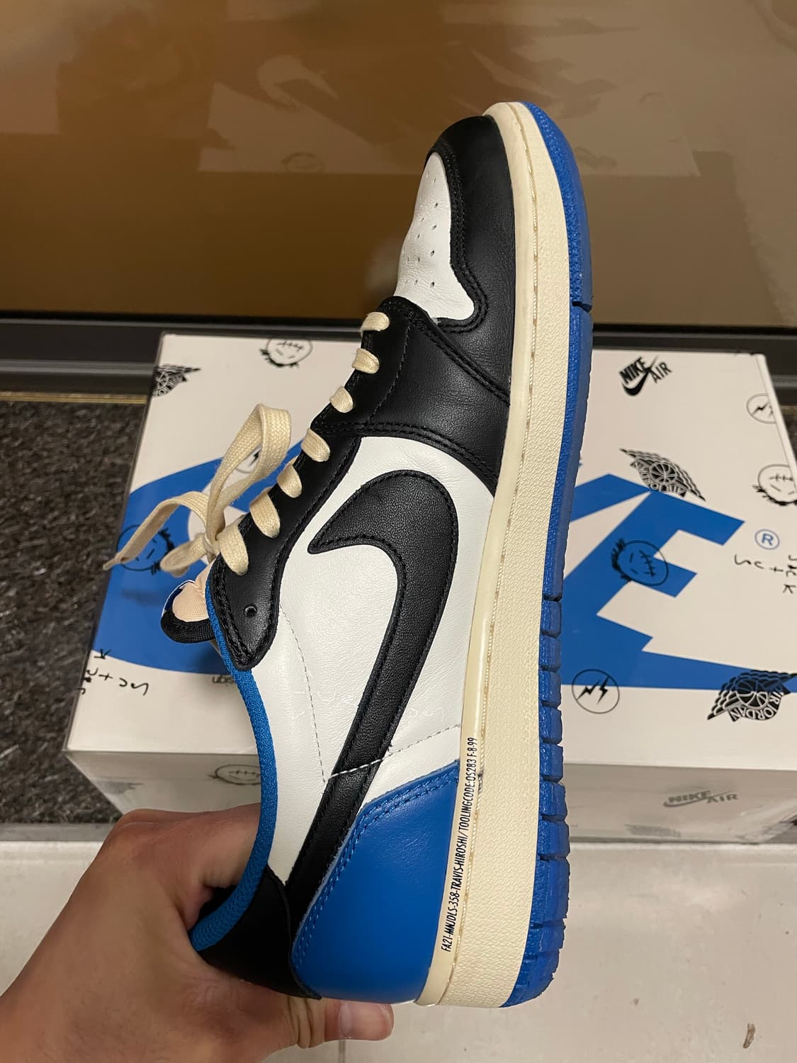 나이키 프라그먼트 스캇 조던 290 상품이미지8