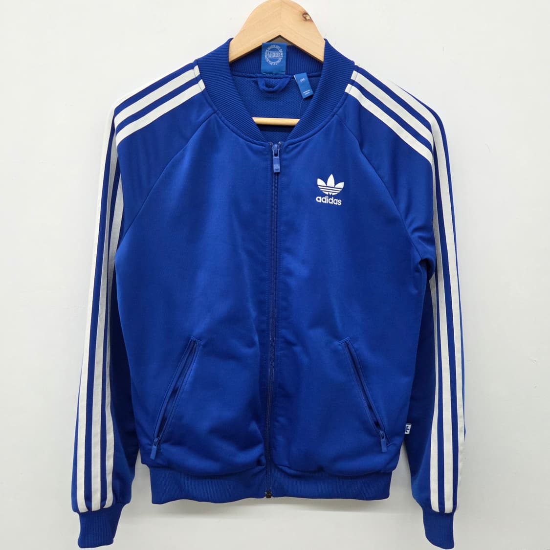 아디다스져지 파이어버드 트랙탑 블루 여s 상품이미지2