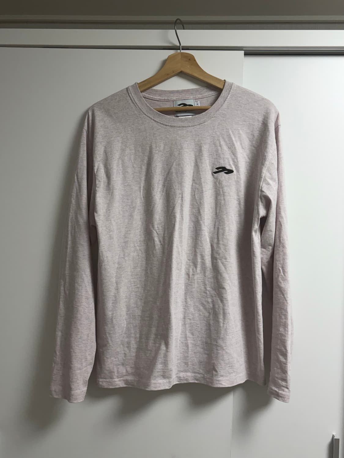 혼 아플리케 롱슬리브 라이트 핑크 (맨) 상품이미지2