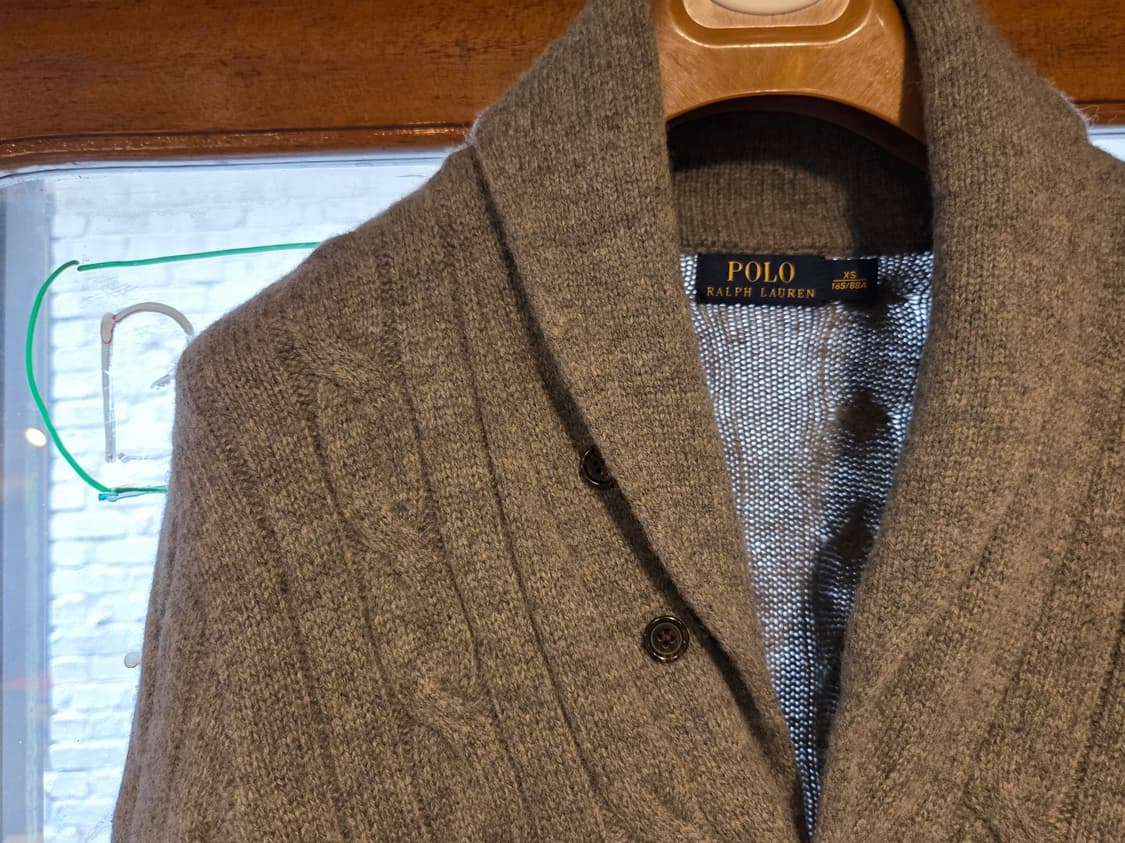 폴로랄프로렌 케이블 숄칼라디건 상품이미지4