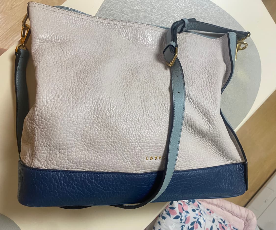 러브캣 중대형 숄더백 소가죽 상품이미지2