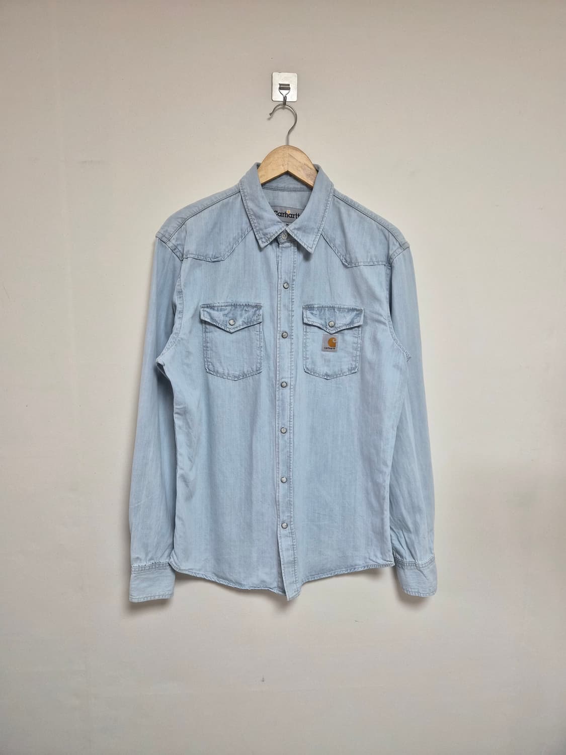 칼하트Carhartt 웨스턴 데님 셔츠 M사이즈 - S264 상품이미지1